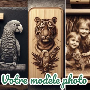 Gravure Personnalisée sur Bois , ardoise ou bambou sur-mesure seul ton imagination est la limite