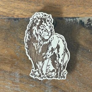 Lion debout