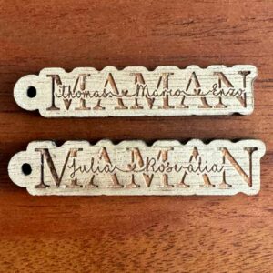 Découvre notre porte-clés personnalisé pour maman
