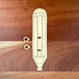Porte-Stylo En Bois compatible avec la gamme support Post-it