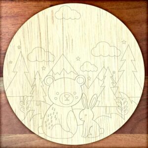 Rond Ours et lapin