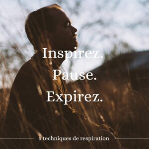 5 techniques de respiration image de relaxation