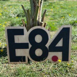 Logo bois personnalisé recto