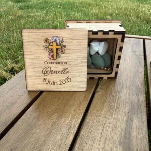 Boite à dragée communion