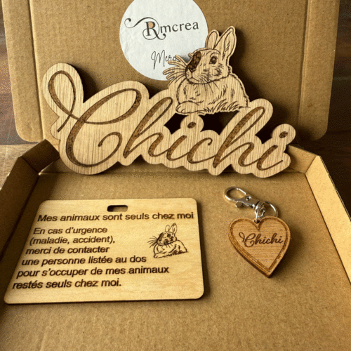 Lapin chichi à son effigie